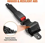 golf cart retractable seat belts